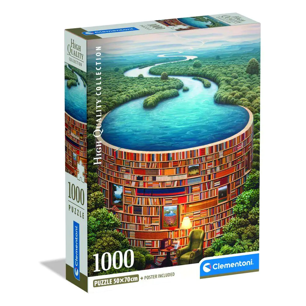 Wysokiej jakości puzzle Bibliodame 1000 elementów zdjęcie produktu