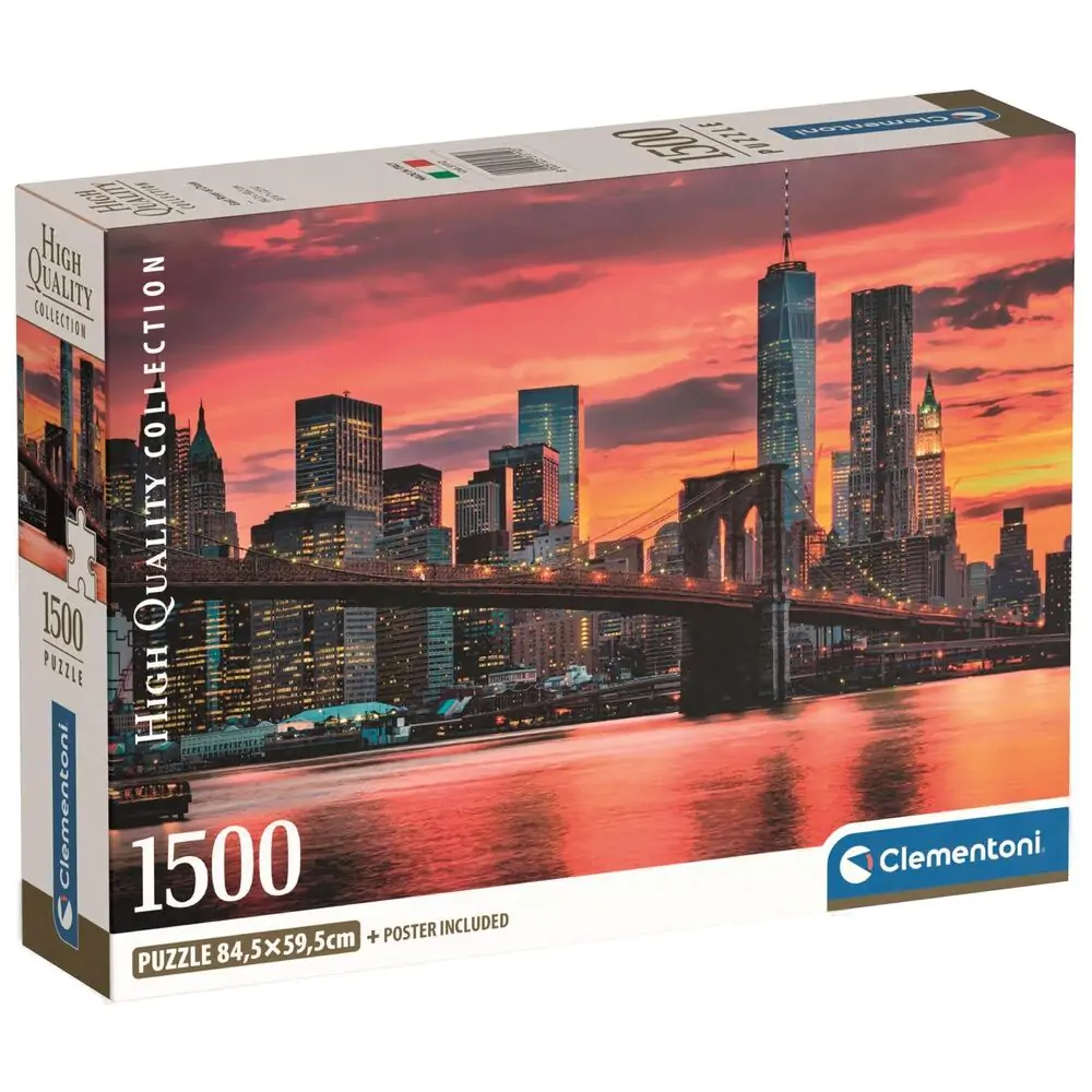 Puzzle High Quality East River At Dusk 1500 elementów zdjęcie produktu