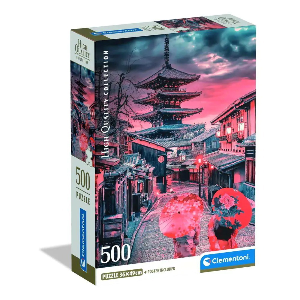 Puzzle High Quality Evening in Kyoto 500 elementów zdjęcie produktu