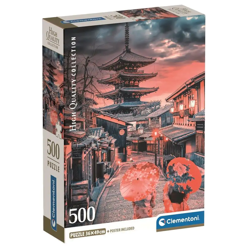 Puzzle High Quality Evening in Kyoto 500 elementów zdjęcie produktu