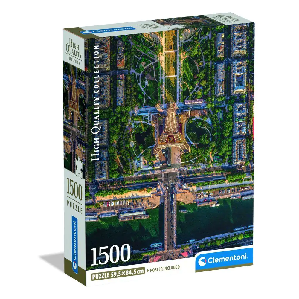 Puzzle High Quality Flying Over Paris 1500 elementów zdjęcie produktu