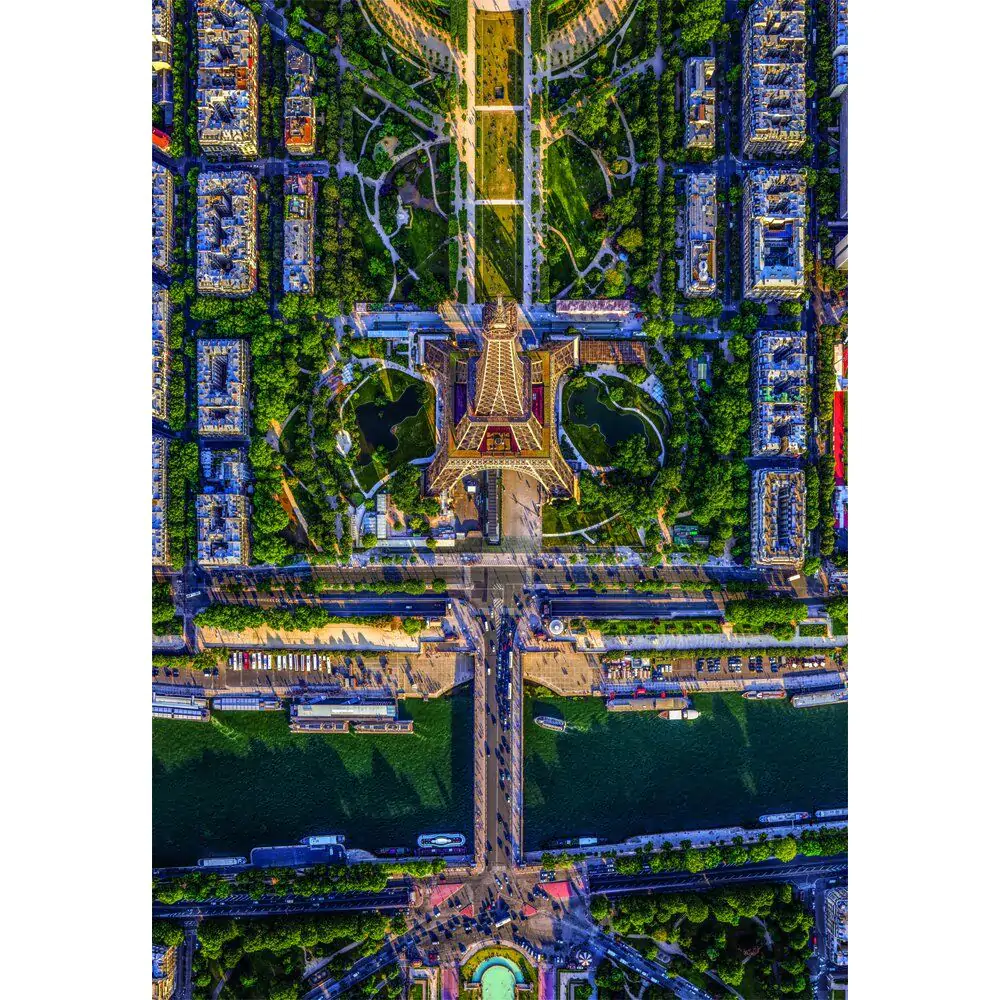 Puzzle High Quality Flying Over Paris 1500 elementów zdjęcie produktu