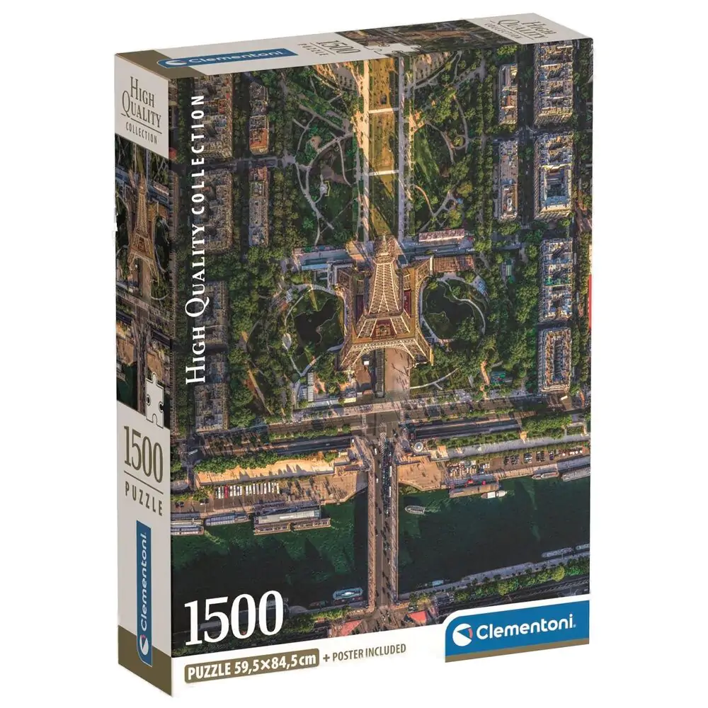 Puzzle High Quality Flying Over Paris 1500 elementów zdjęcie produktu