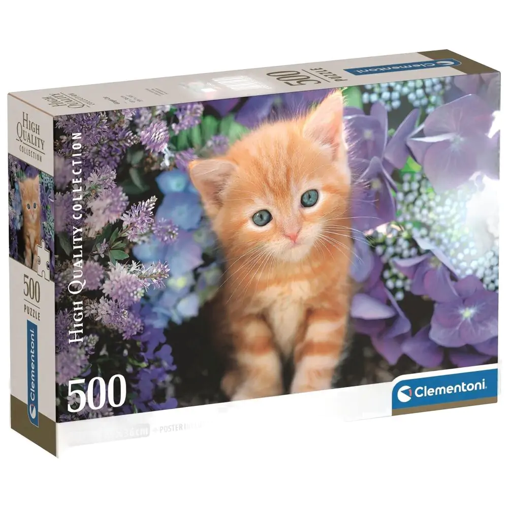 Puzzle Wysokiej Jakości Ginger Cat 500pcs zdjęcie produktu