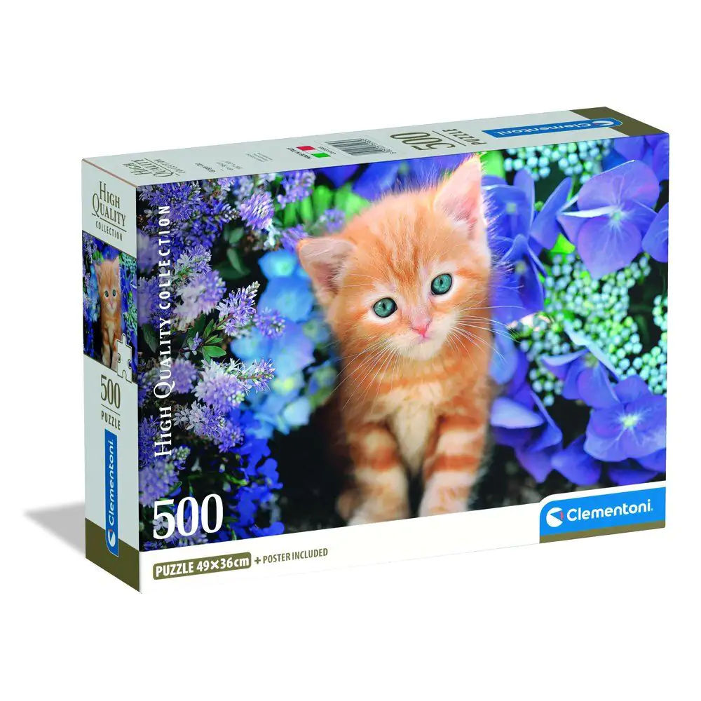 Puzzle Wysokiej Jakości Ginger Cat 500pcs zdjęcie produktu