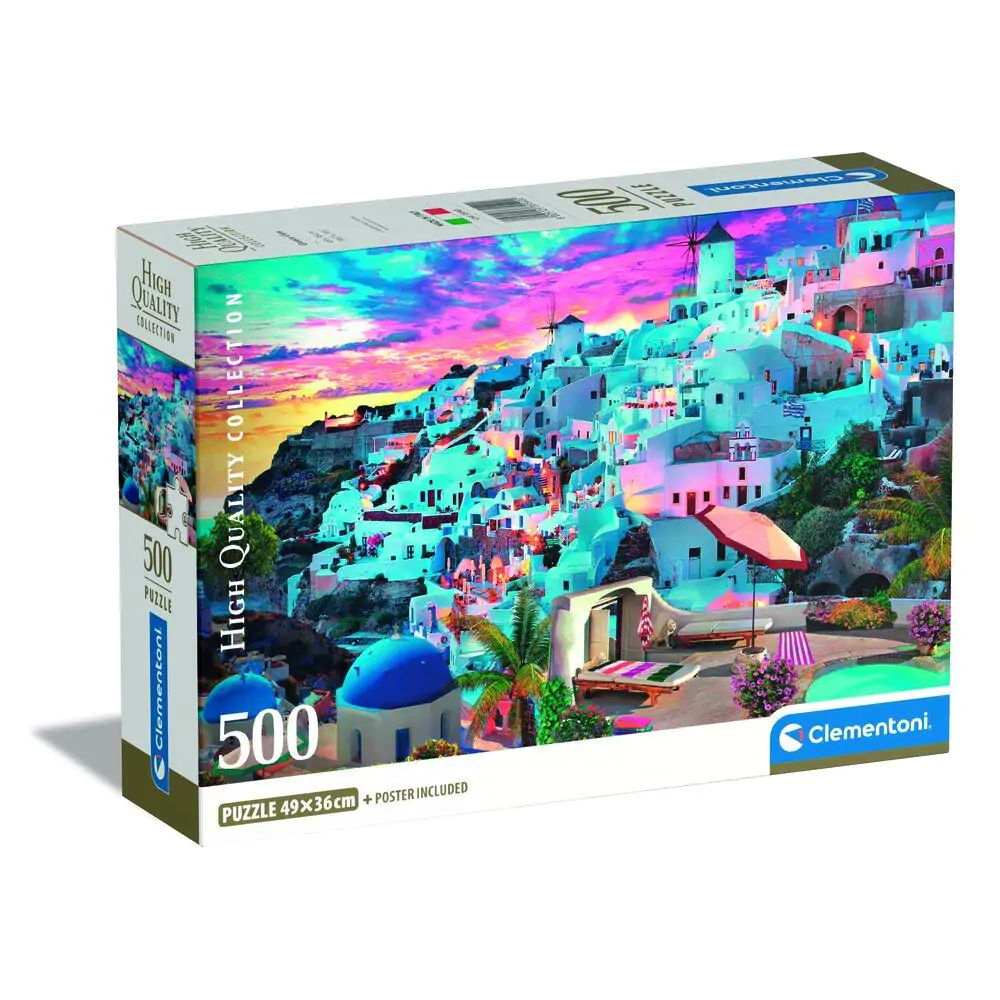 Puzzle High Quality Greece View 500 elementów zdjęcie produktu