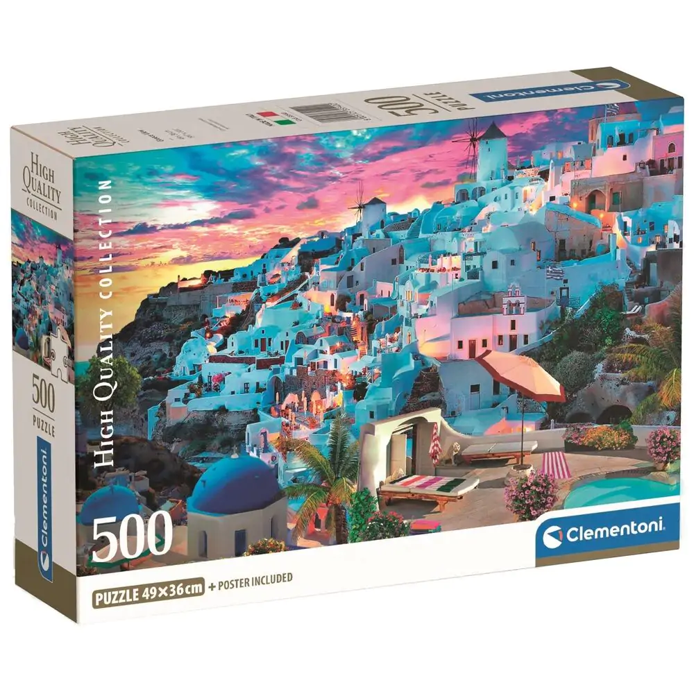 Puzzle High Quality Greece View 500 elementów zdjęcie produktu