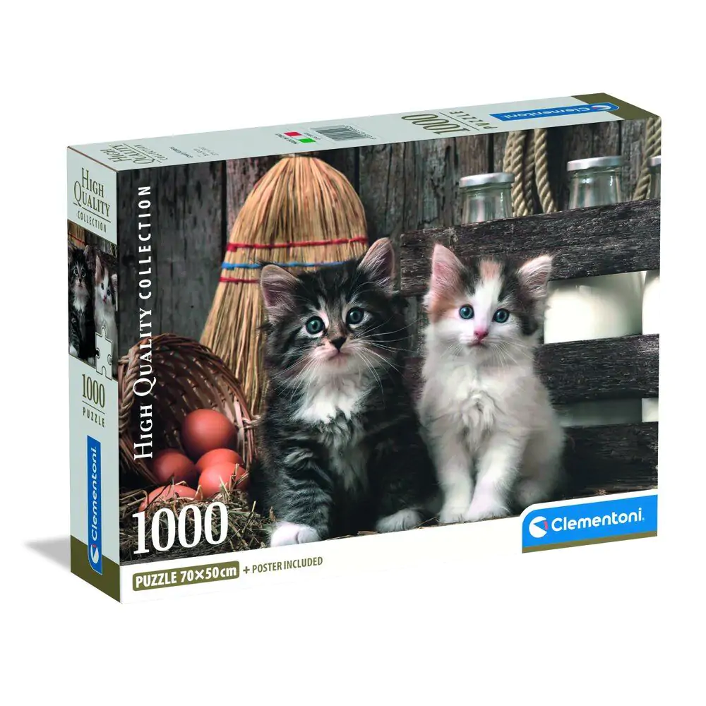 Puzzle Wysokiej Jakości Urocze Kocięta 1000pcs zdjęcie produktu