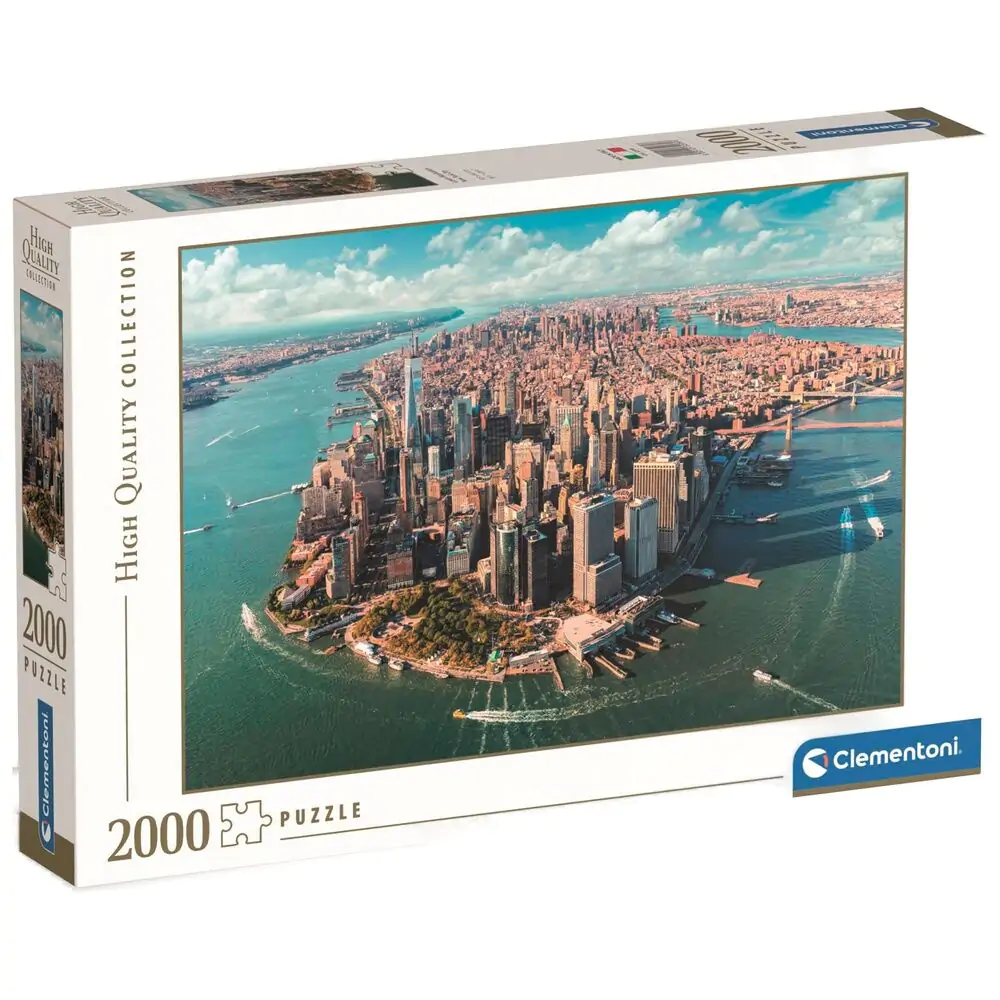 Wysokiej Jakości Puzzle 2000 elementów Lower Manhattan Nowy Jork zdjęcie produktu