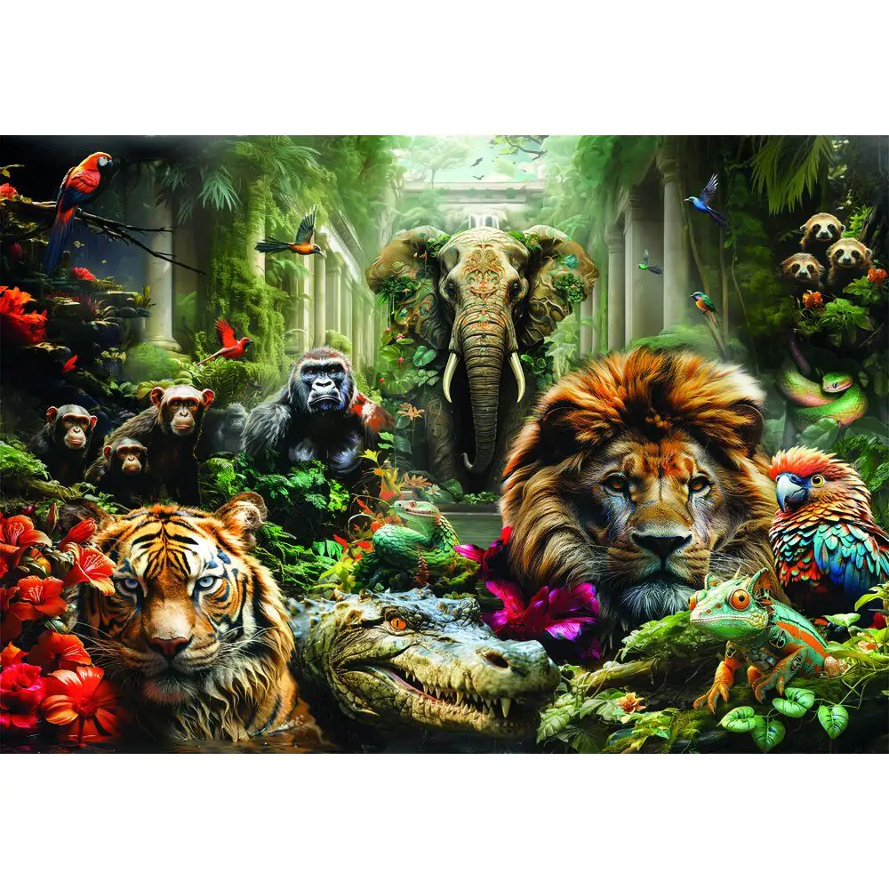 Puzzle High Quality Mystic Jungle 1000 elementów zdjęcie produktu