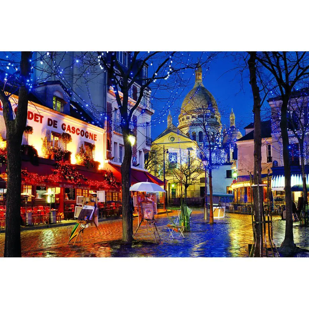 Wysokiej jakości puzzle Paris Montmartre 1500 elementów zdjęcie produktu