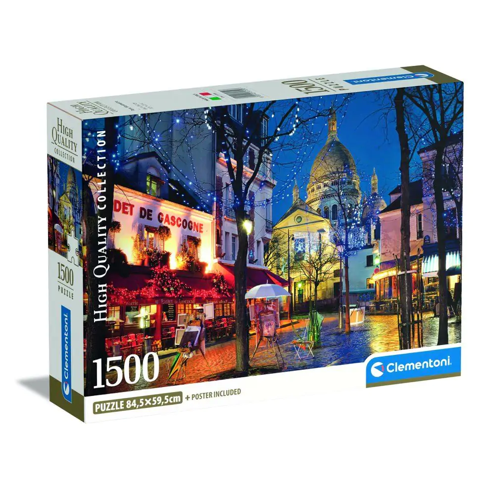 Wysokiej jakości puzzle Paris Montmartre 1500 elementów zdjęcie produktu