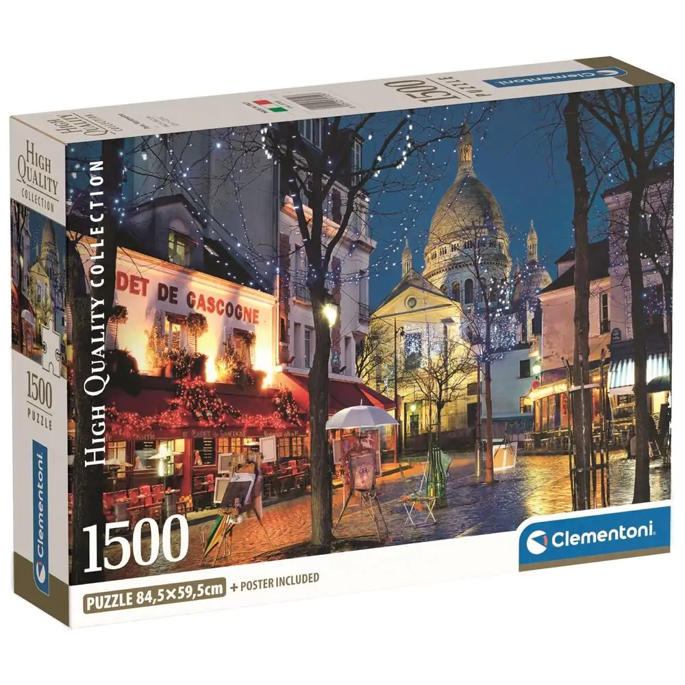 Wysokiej jakości puzzle Paris Montmartre 1500 elementów zdjęcie produktu