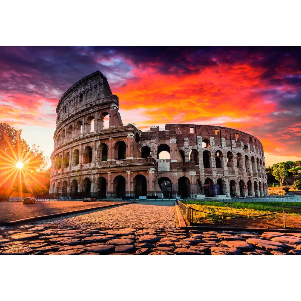 Puzzle Wysokiej Jakości Roman Sunset 1000 elementów zdjęcie produktu