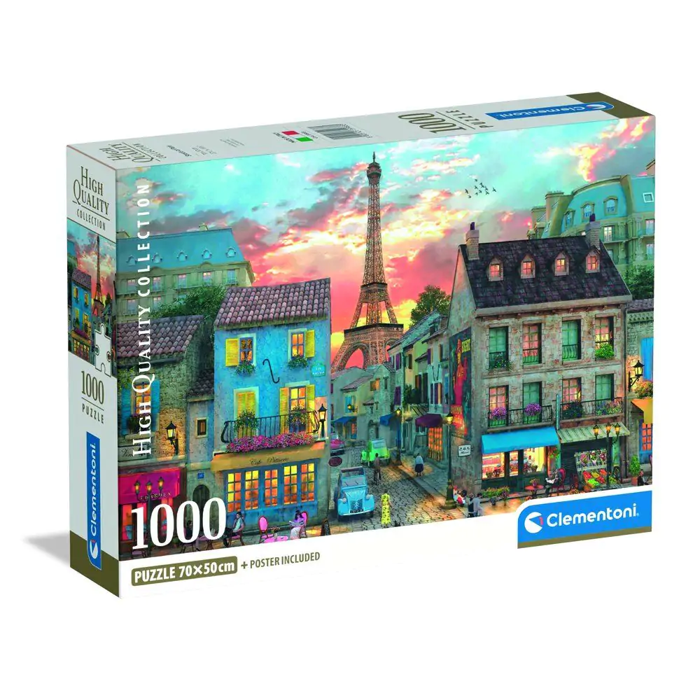 Puzzle High Quality Streets of Paris 1000 elementów zdjęcie produktu