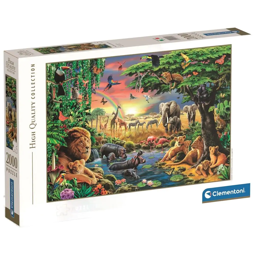 High Quality Puzzle Afrykańskie Zgromadzenie 2000 elementów zdjęcie produktu