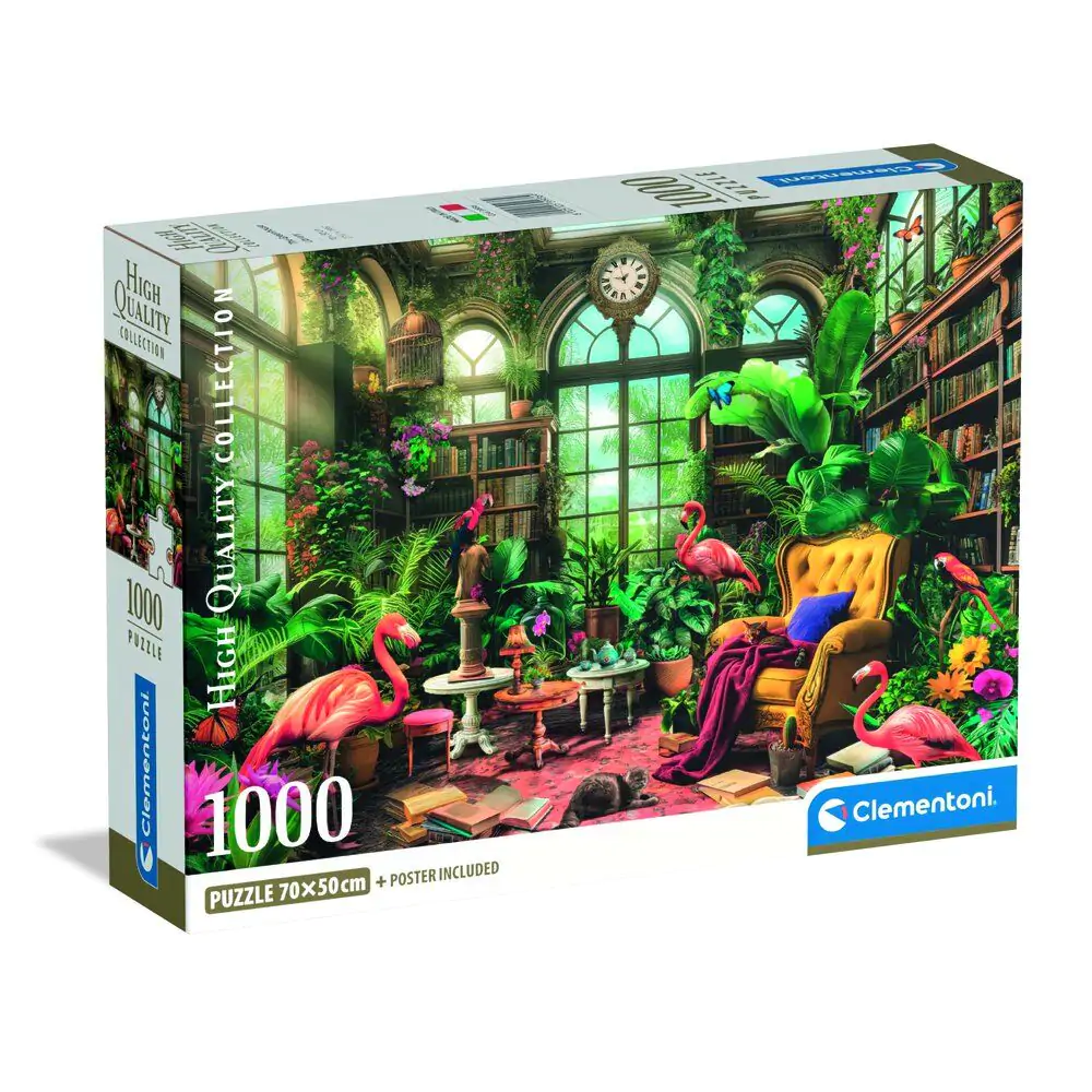 Wysokiej Jakości Puzzle The Greenhouse Library 1000 elementów zdjęcie produktu