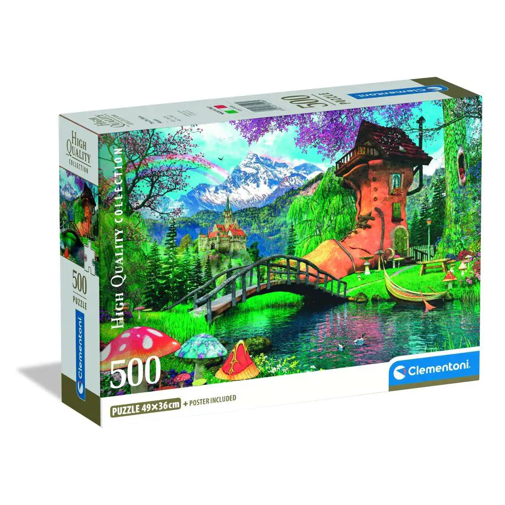 Wysokiej Jakości Puzzle Stary Domek But 500 elementów zdjęcie produktu