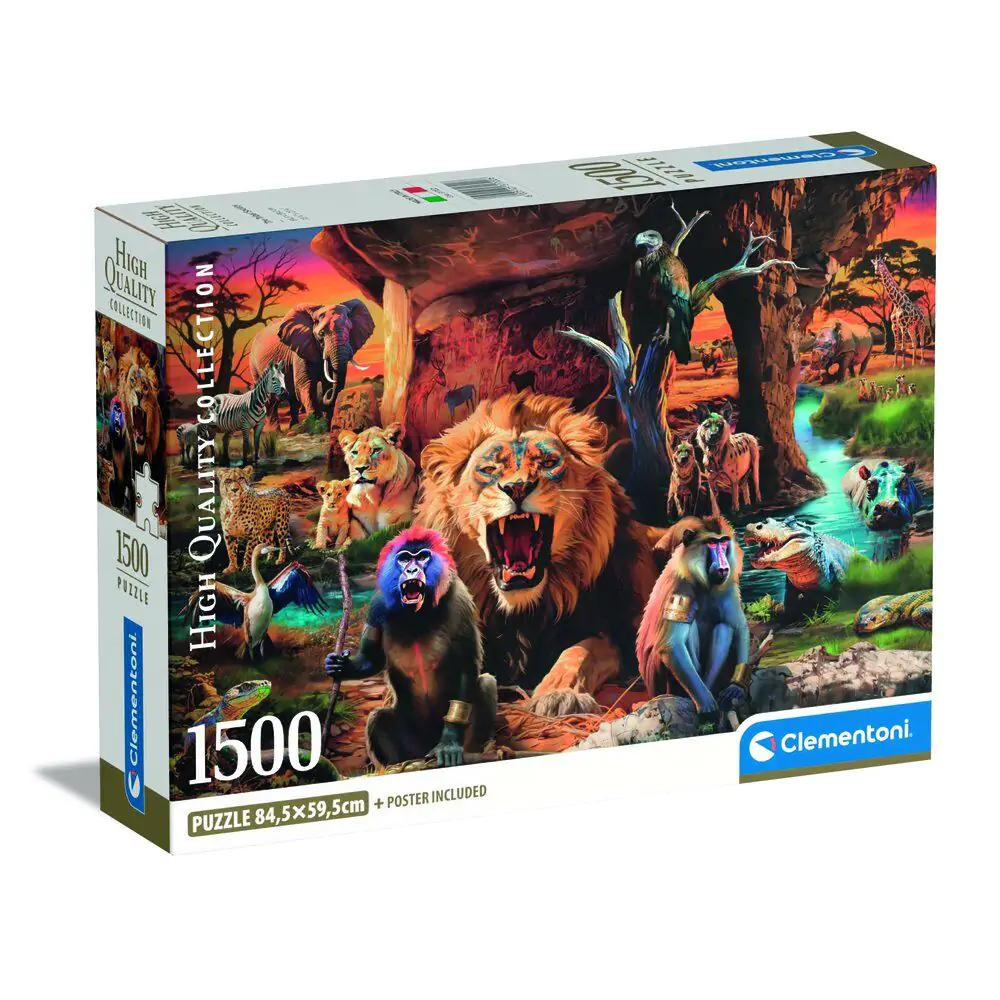 Wysokiej jakości puzzle The Tribal Society 1500 elementów zdjęcie produktu