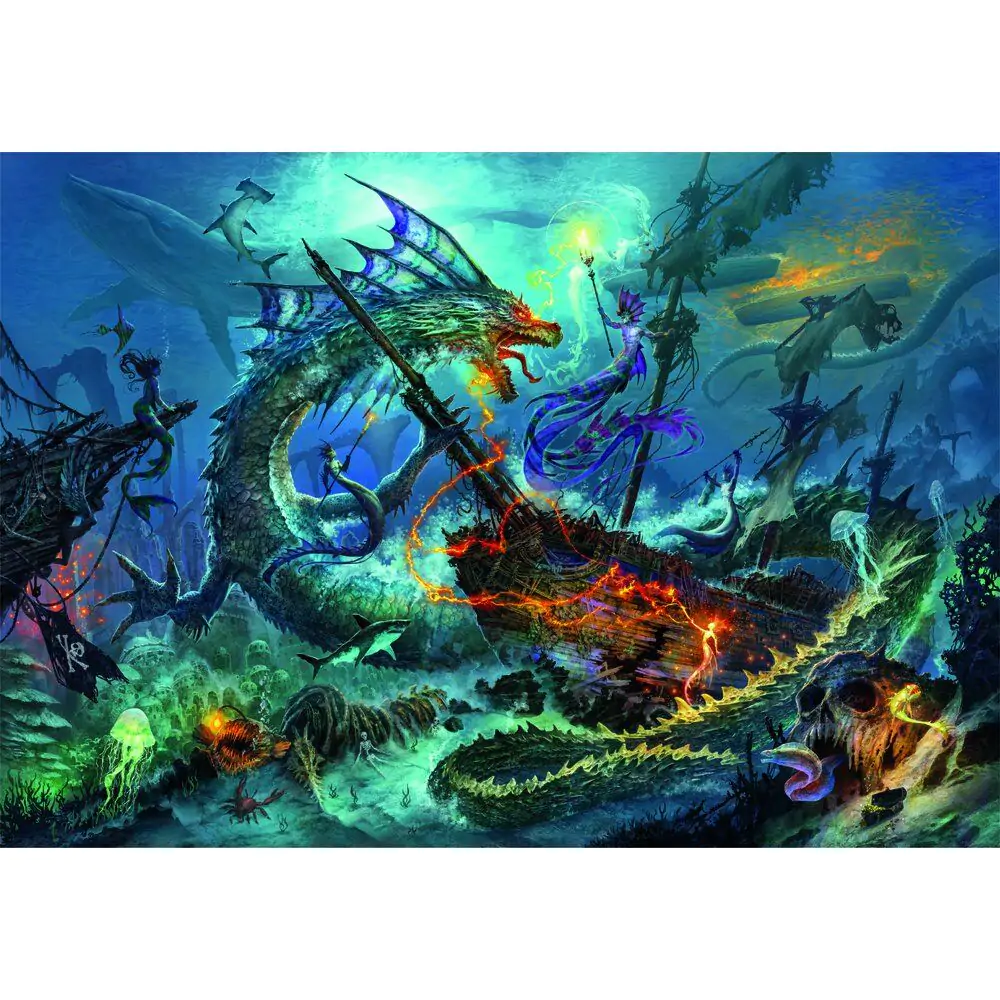 High Quality The Underwater Battle puzzle 3000 elementów zdjęcie produktu