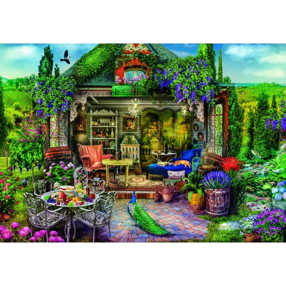 Puzzle High Quality Wine Country Escape 1000 elementów zdjęcie produktu