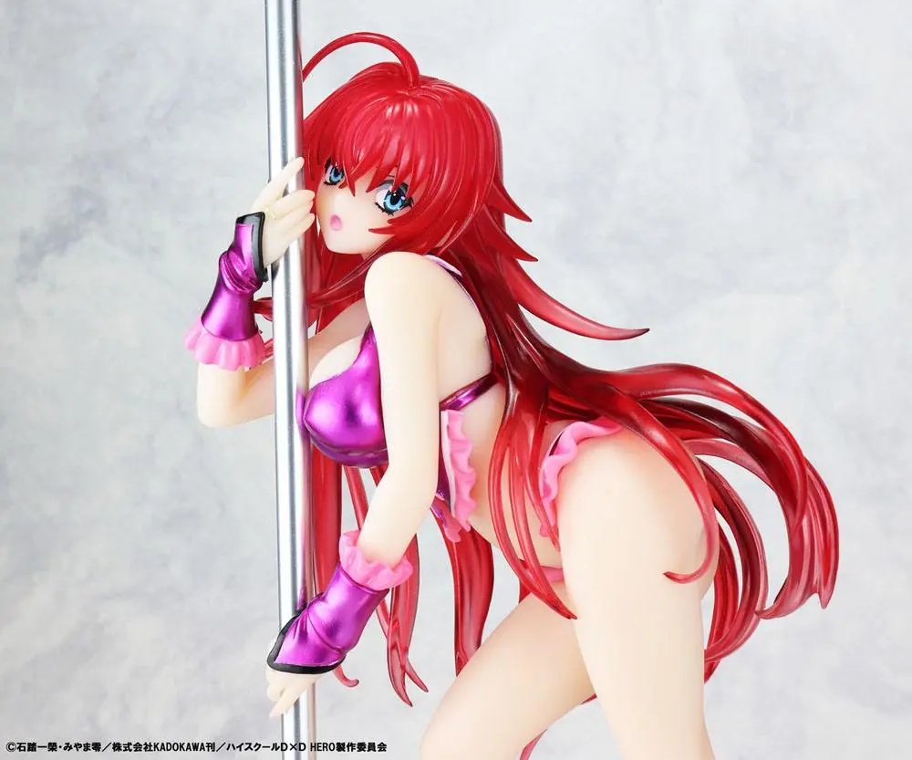 High School DxD Statuetka 1/7 Rias Gremory Pole Dance Ver. Purple Color 20 cm zdjęcie produktu