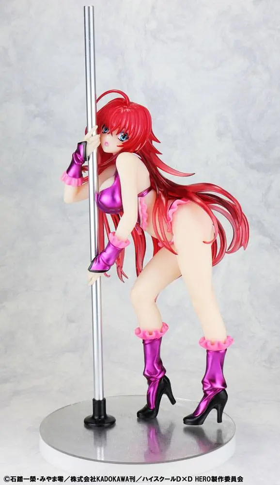 High School DxD Statuetka 1/7 Rias Gremory Pole Dance Ver. Purple Color 20 cm zdjęcie produktu