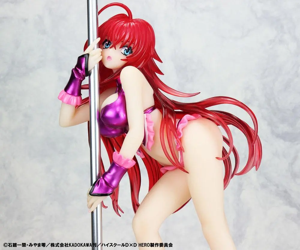 High School DxD Statuetka 1/7 Rias Gremory Pole Dance Ver. Purple Color 20 cm zdjęcie produktu