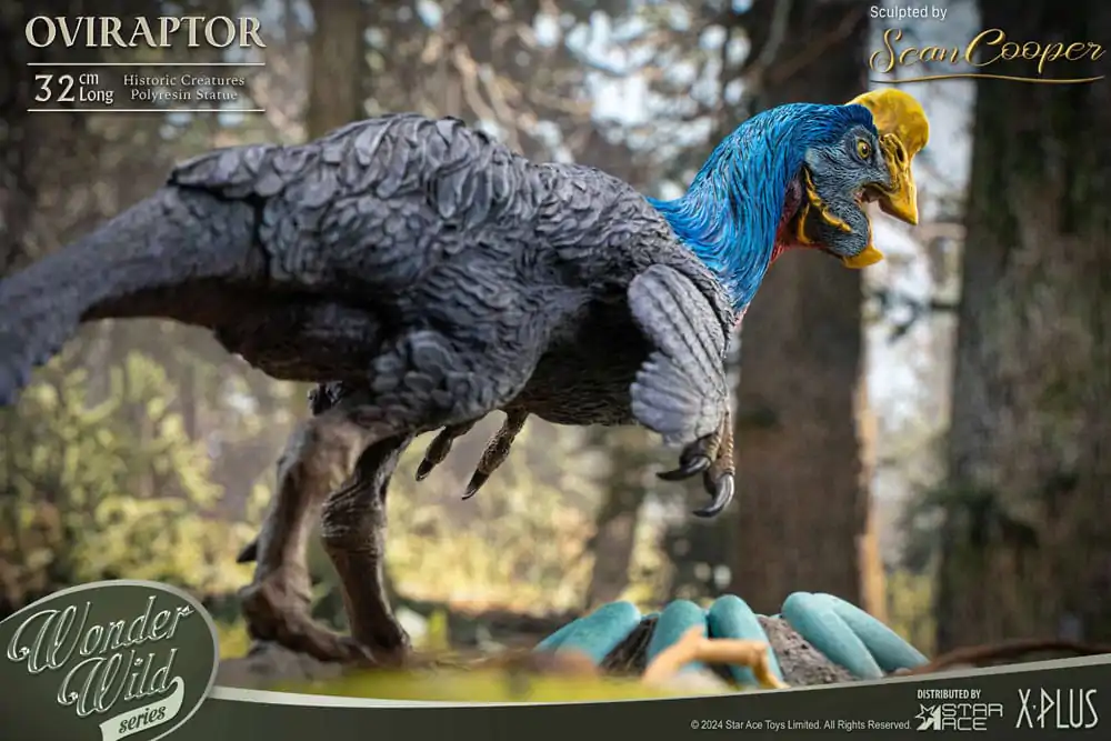 Historyczne Stworzenia The Wonder Wild Series Statua Owiraptor (re-run) 32 cm zdjęcie produktu