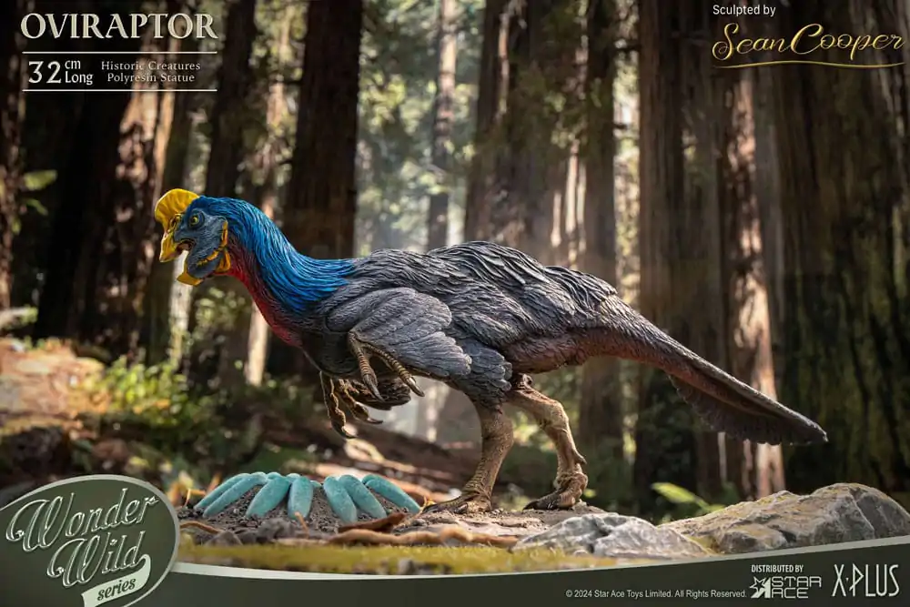 Historyczne Stworzenia The Wonder Wild Series Statua Owiraptor (re-run) 32 cm zdjęcie produktu