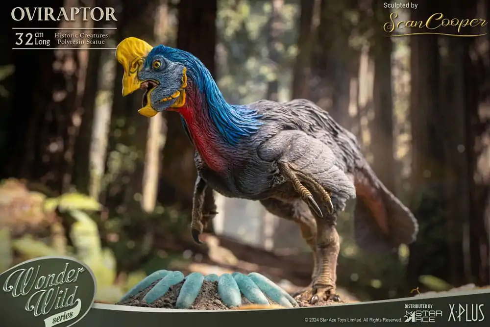 Historyczne Stworzenia The Wonder Wild Series Statua Owiraptor (re-run) 32 cm zdjęcie produktu