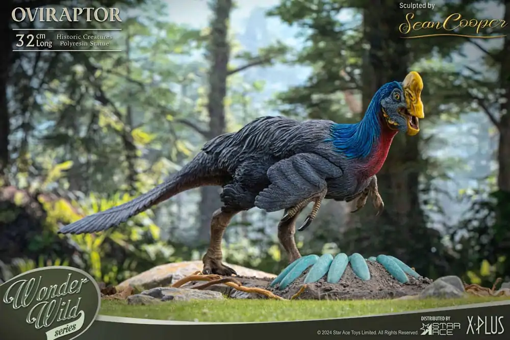 Historyczne Stworzenia The Wonder Wild Series Statua Owiraptor (re-run) 32 cm zdjęcie produktu