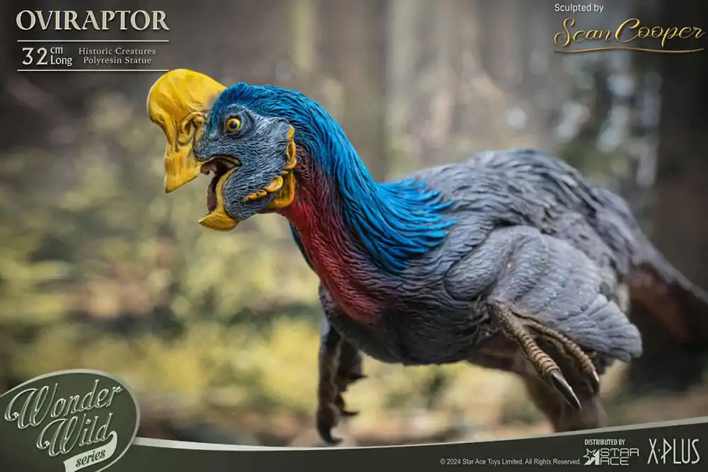 Historyczne Stworzenia The Wonder Wild Series Statua Owiraptor (re-run) 32 cm zdjęcie produktu