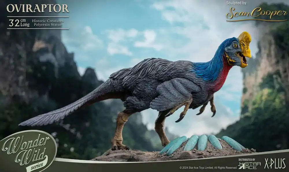 Historyczne Stworzenia The Wonder Wild Series Statua Owiraptor (re-run) 32 cm zdjęcie produktu