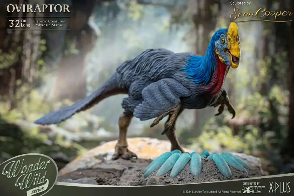 Historyczne Stworzenia The Wonder Wild Series Statua Owiraptor (re-run) 32 cm zdjęcie produktu