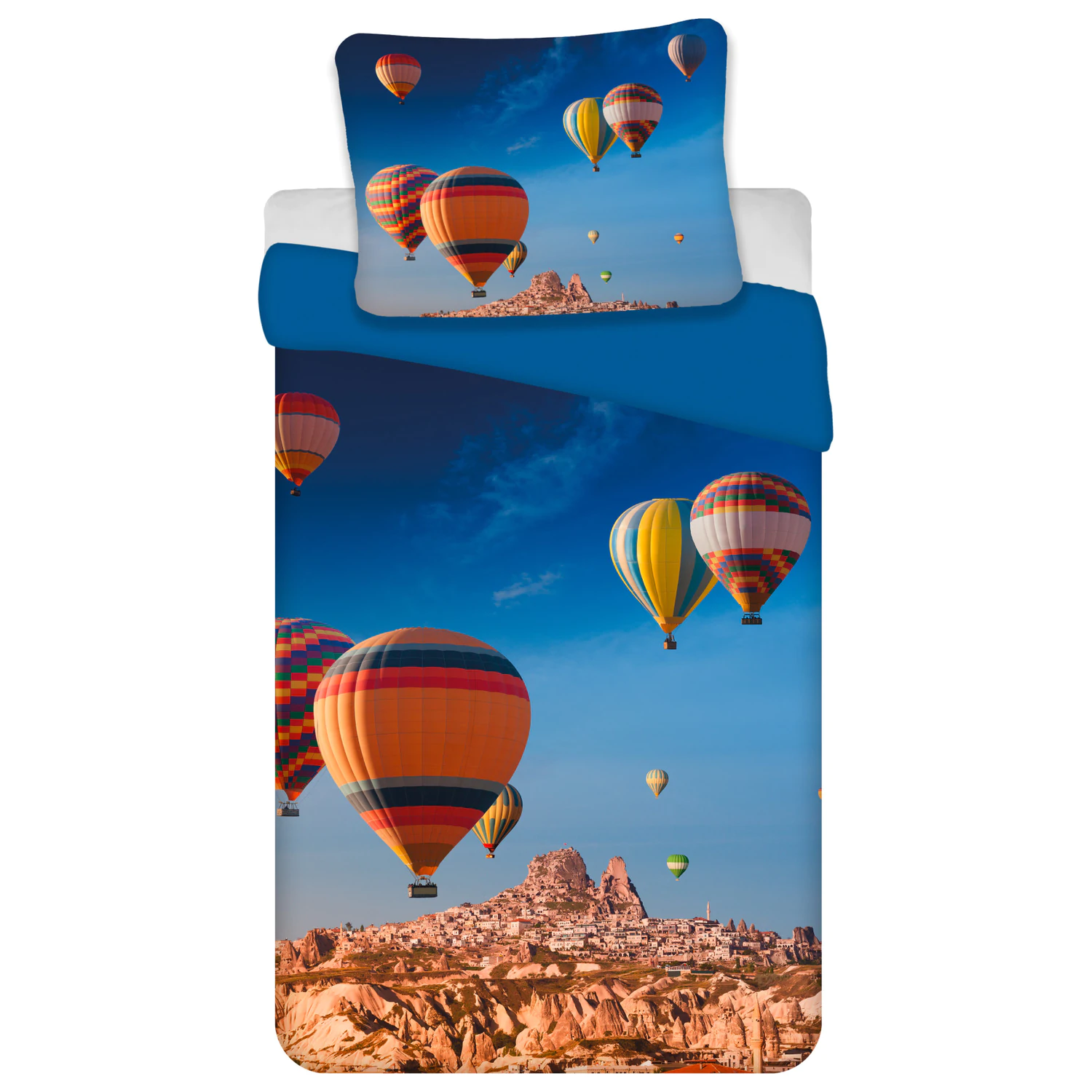 Poszewka na kołdrę Hot Air Balloon Over the Horizon zdjęcie produktu