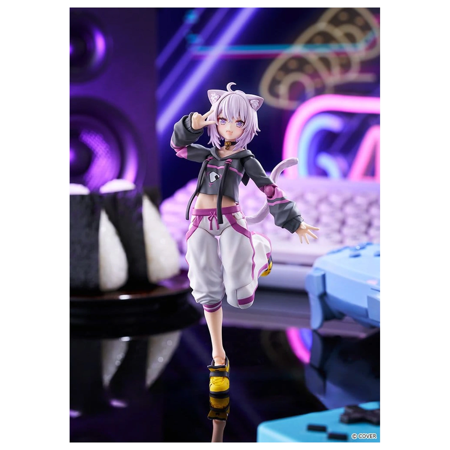 Hololive Production figma Action Figure Nekomata Okayu 14 cm zdjęcie produktu