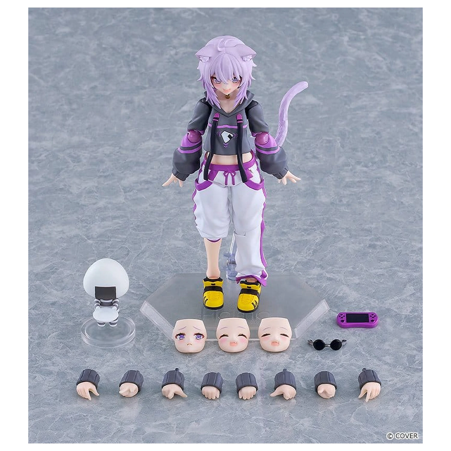 Hololive Production figma Action Figure Nekomata Okayu 14 cm zdjęcie produktu
