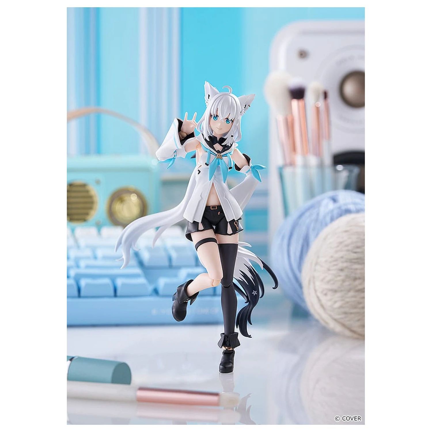 Hololive Production Figma Figurka Akcji Shirakami Fubuki 15 cm zdjęcie produktu