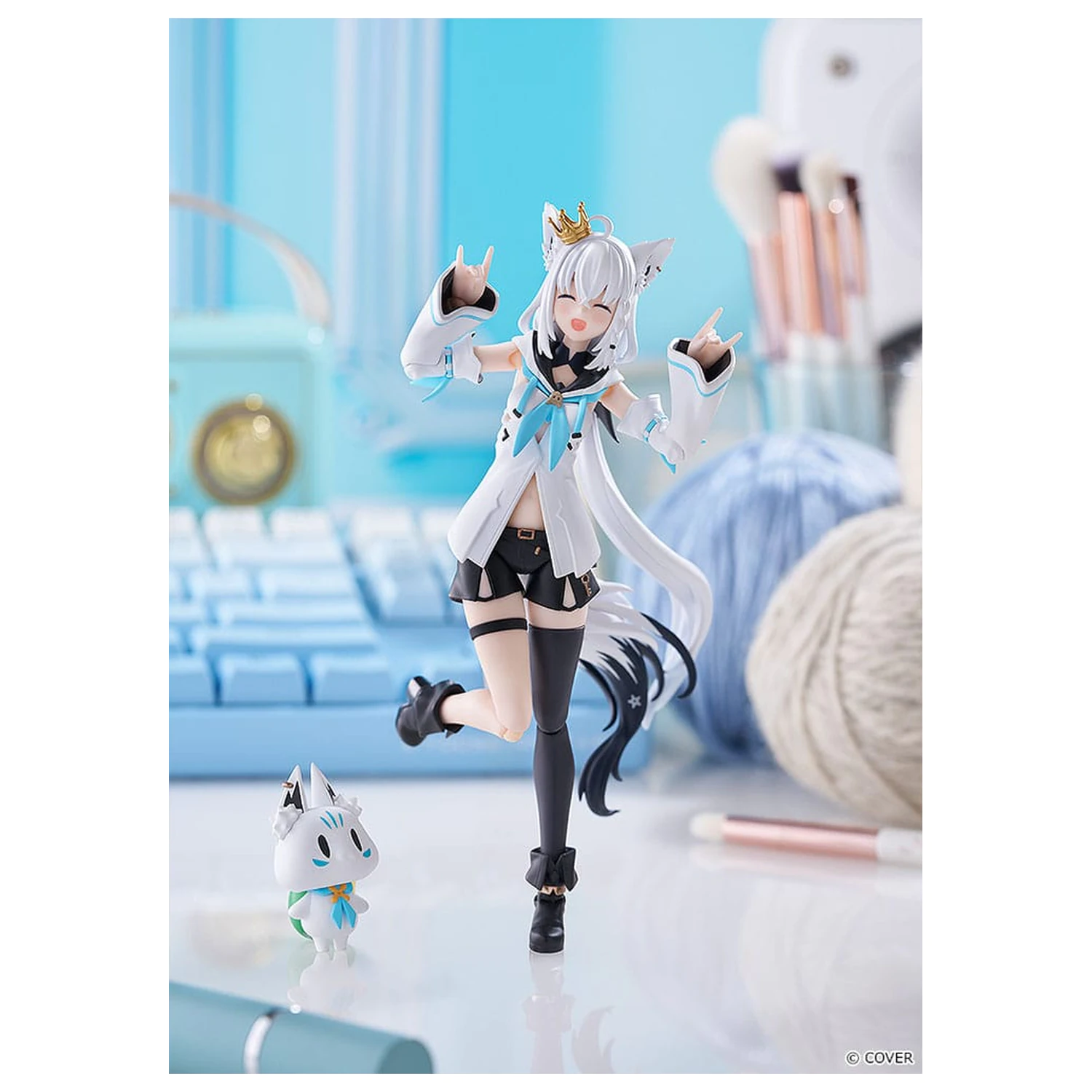 Hololive Production Figma Figurka Akcji Shirakami Fubuki 15 cm zdjęcie produktu