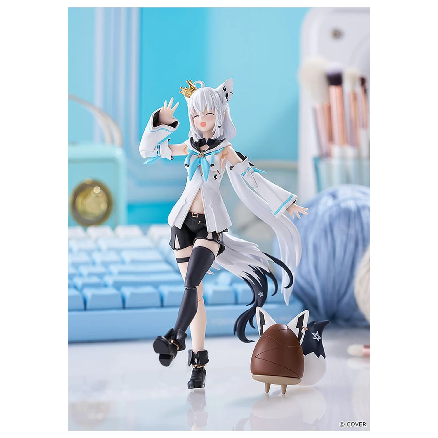 Hololive Production Figma Figurka Akcji Shirakami Fubuki 15 cm zdjęcie produktu
