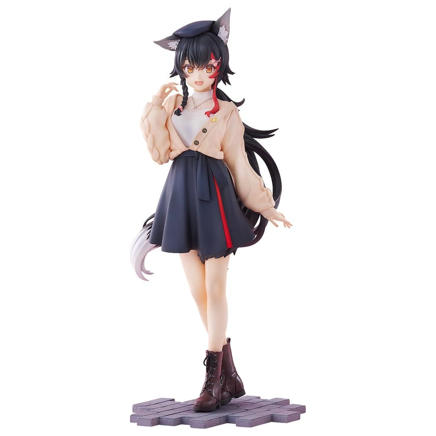 Hololive Production G.S. Collection PVC Figurka 1/7 Ookami Mio Date Style - Street Outfit Ver. 24 cm zdjęcie produktu