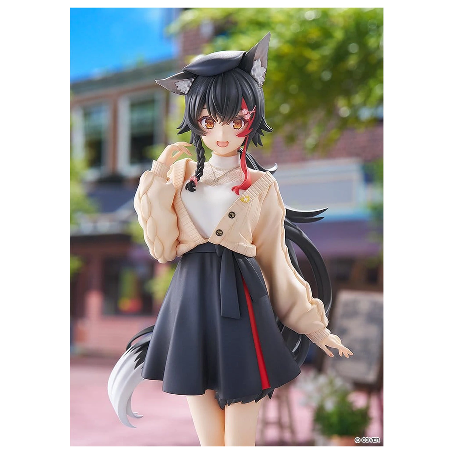 Hololive Production G.S. Collection PVC Figurka 1/7 Ookami Mio Date Style - Street Outfit Ver. 24 cm zdjęcie produktu