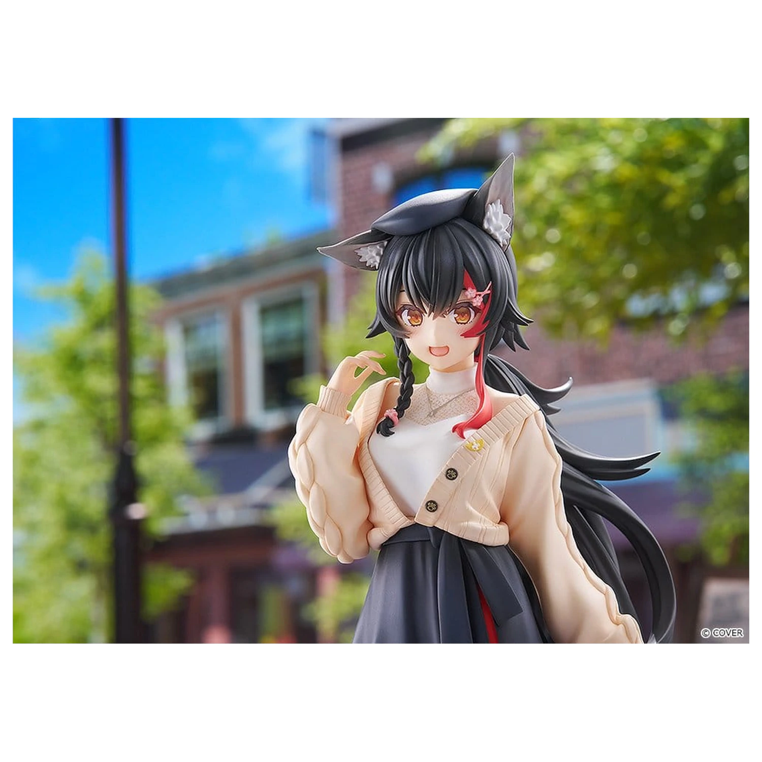 Hololive Production G.S. Collection PVC Figurka 1/7 Ookami Mio Date Style - Street Outfit Ver. 24 cm zdjęcie produktu