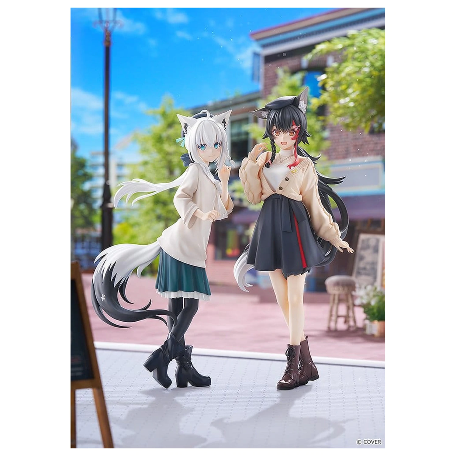 Hololive Production G.S. Collection PVC Figurka 1/7 Ookami Mio Date Style - Street Outfit Ver. 24 cm zdjęcie produktu