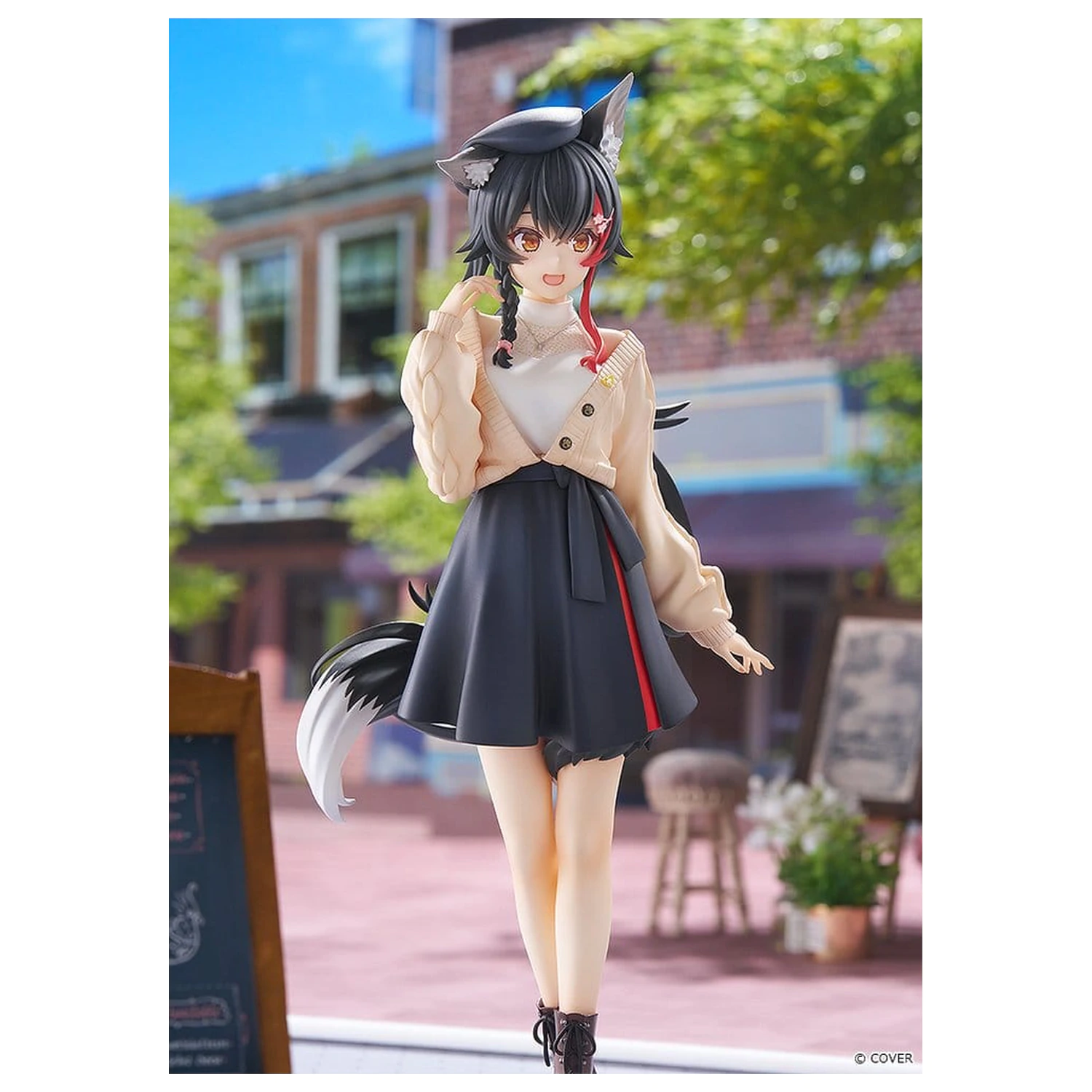 Hololive Production G.S. Collection PVC Figurka 1/7 Ookami Mio Date Style - Street Outfit Ver. 24 cm zdjęcie produktu