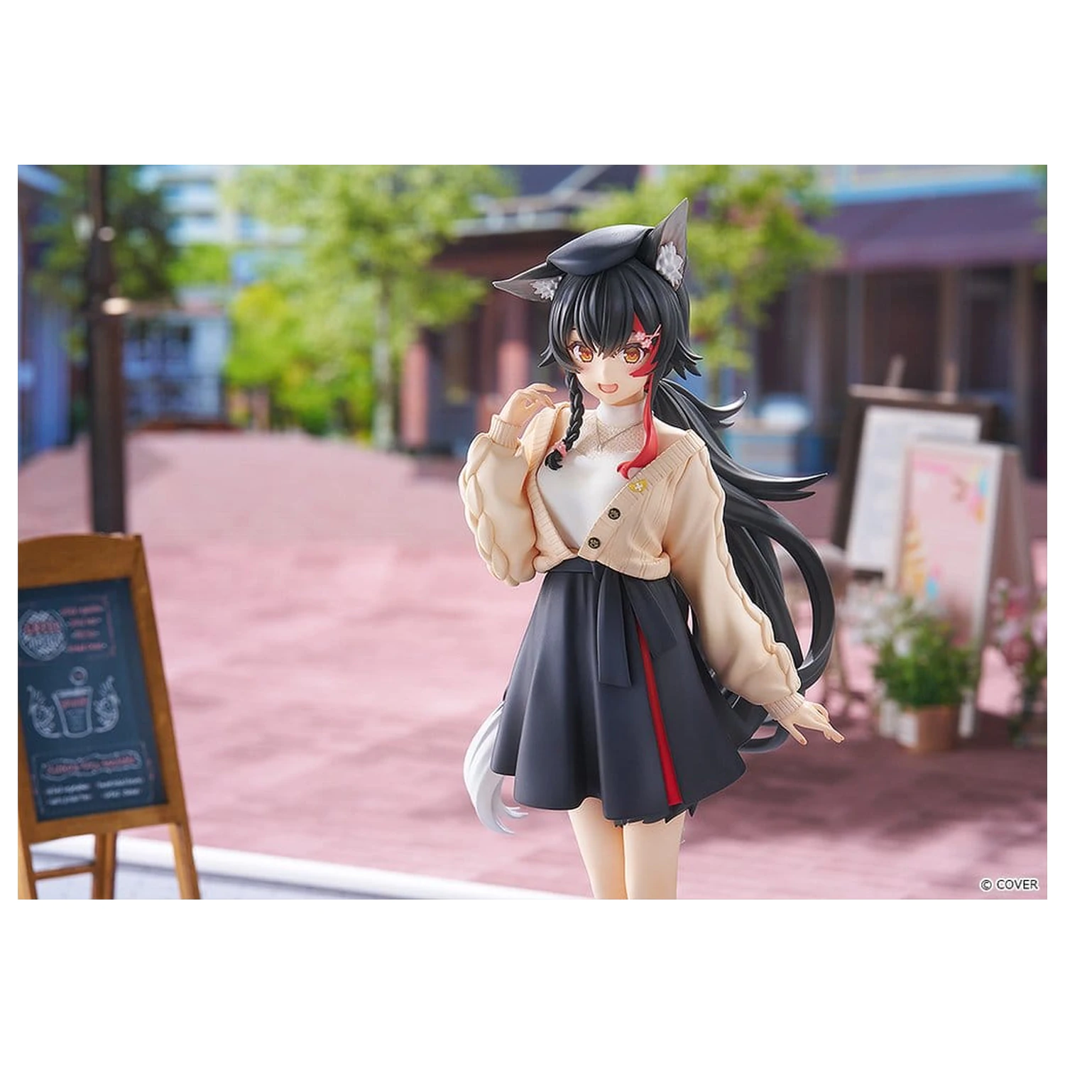 Hololive Production G.S. Collection PVC Figurka 1/7 Ookami Mio Date Style - Street Outfit Ver. 24 cm zdjęcie produktu