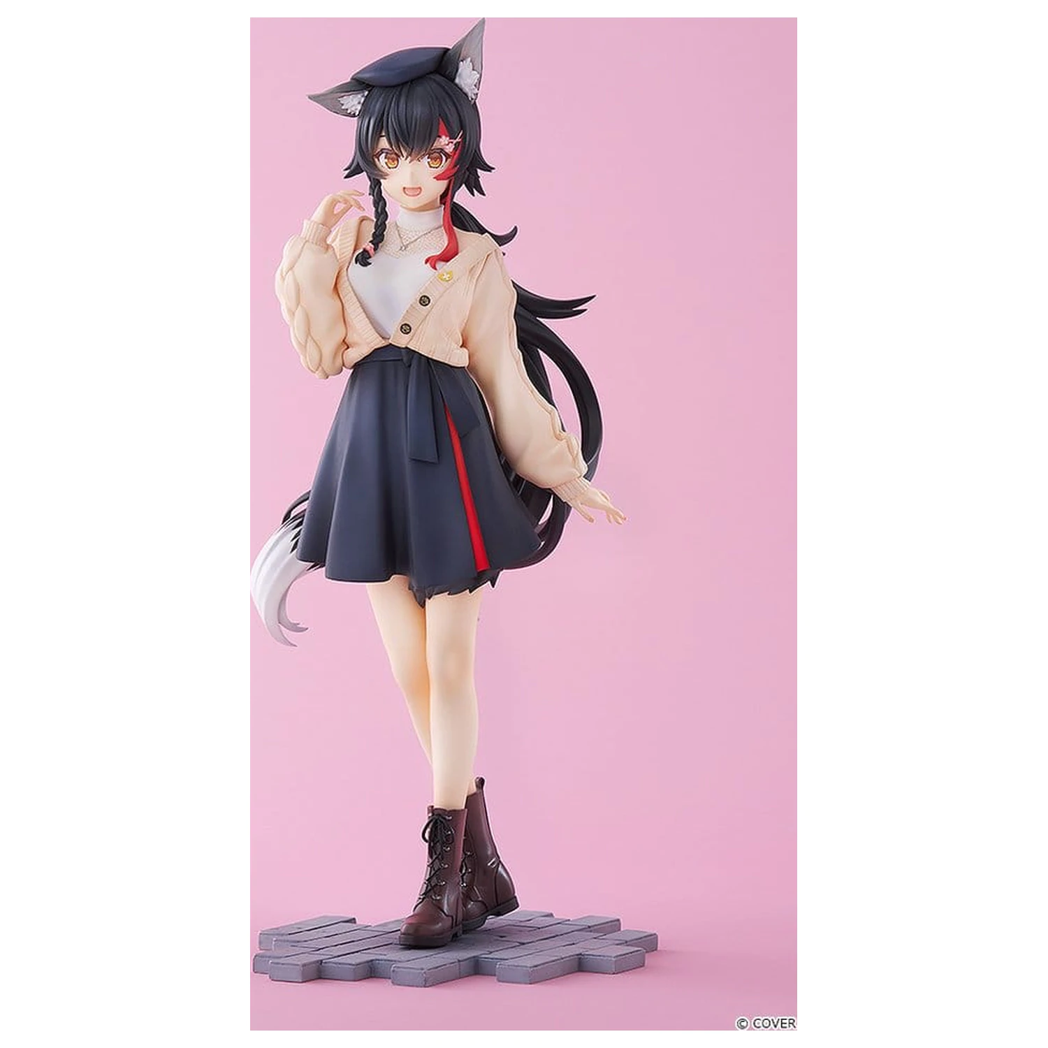 Hololive Production G.S. Collection PVC Figurka 1/7 Ookami Mio Date Style - Street Outfit Ver. 24 cm zdjęcie produktu