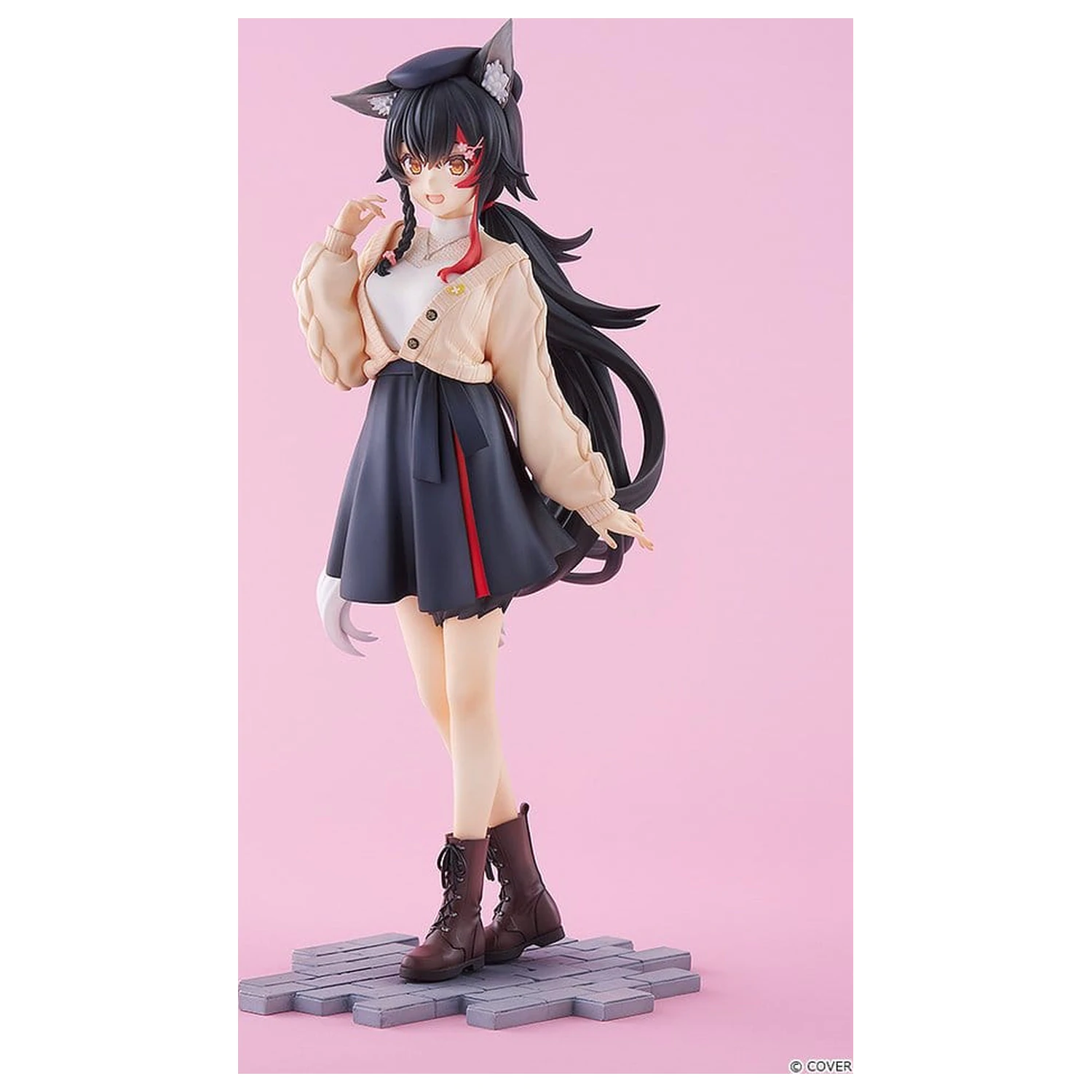 Hololive Production G.S. Collection PVC Figurka 1/7 Ookami Mio Date Style - Street Outfit Ver. 24 cm zdjęcie produktu