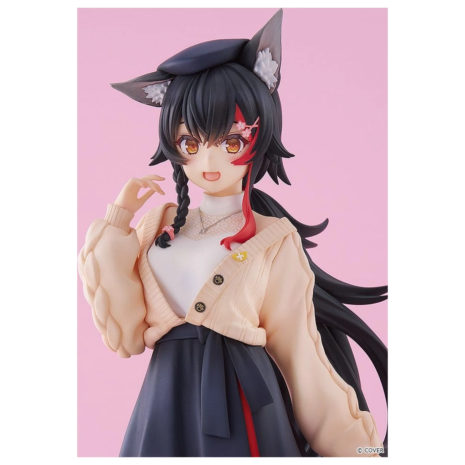 Hololive Production G.S. Collection PVC Figurka 1/7 Ookami Mio Date Style - Street Outfit Ver. 24 cm zdjęcie produktu